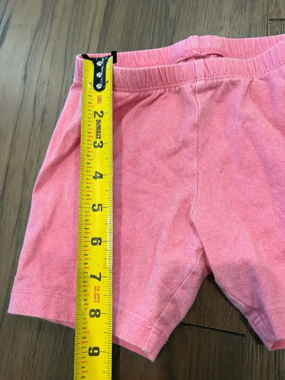 Old Navy Girls Toddler Pink Sparkly Cotton Blend Bike Shorts Size 5T